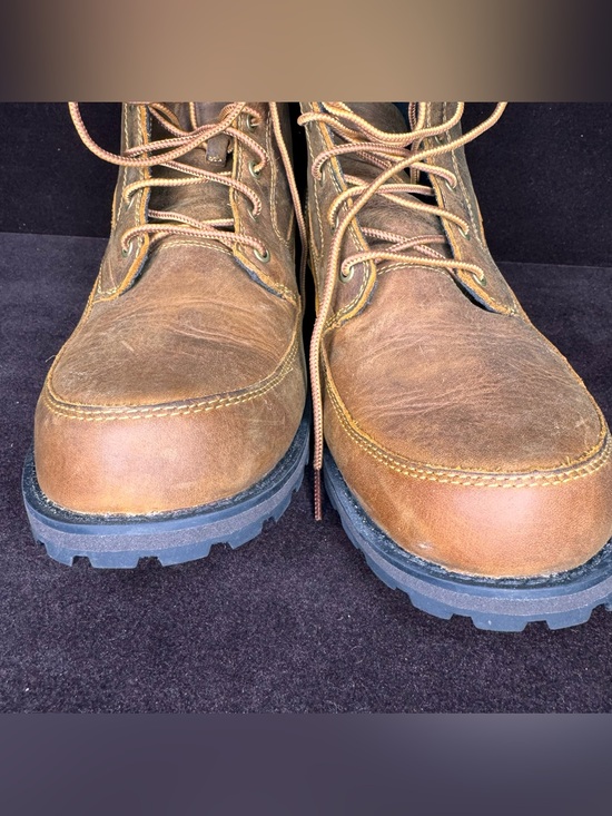 Timberland Attleboro Mid Brown Leather Boots sz 11
